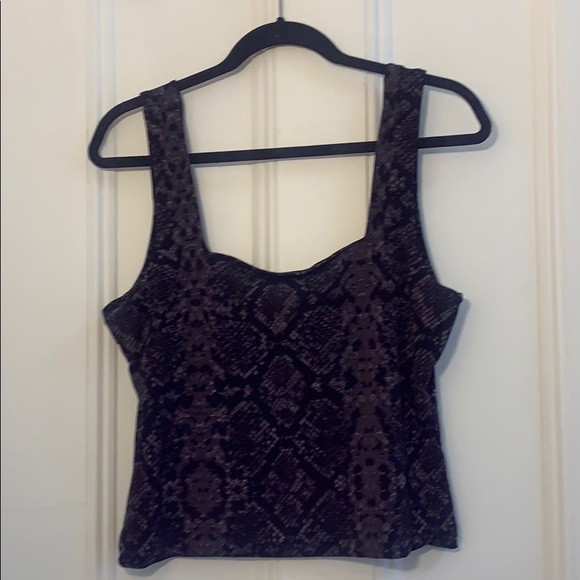 Leith (from Nordstrom) Snake Print Tank - XL - Picture 4 of 5